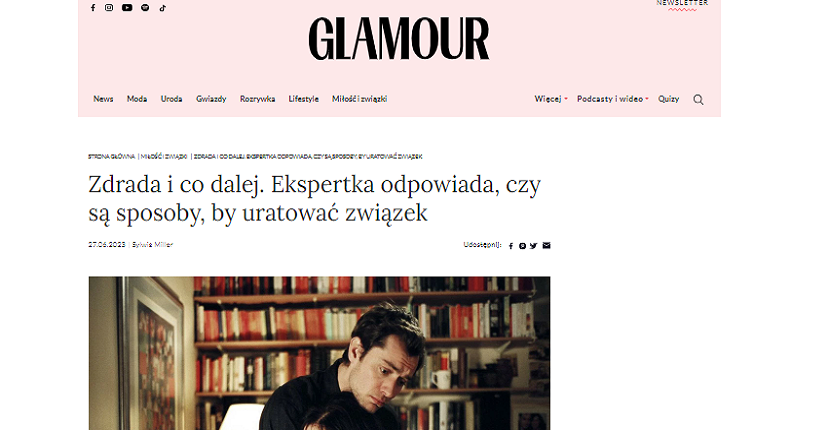 Zdrada i co dalej. Ekspertka odpowiada, czy są sposoby, by uratować związek. Glamour.pl